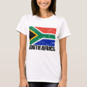 vlag Zuid-Afrika T-shirt (Voorkant)