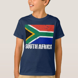 vlag Zuid-Afrika T-shirt