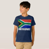  vlag Zuid-Afrika T-shirt (Voorkant volledig)