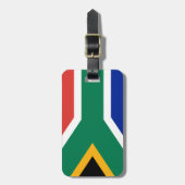Vlag Zuid-Afrika - Vlag van Suid-Afrika Bagagelabel (Voorkant verticaal)