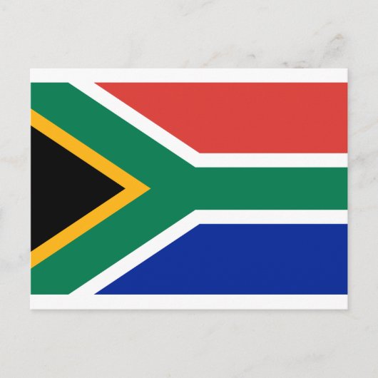 Vlag Zuid-Afrika - Vlag van Suid-Afrika Briefkaart (Voorkant)
