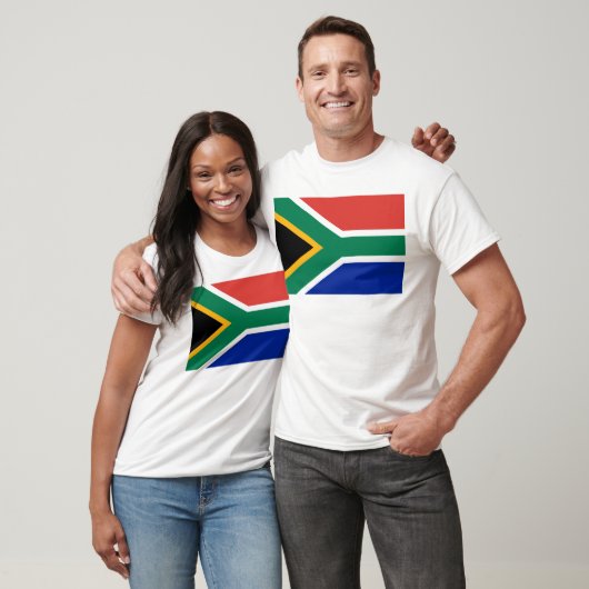 Vlag Zuid-Afrika - Vlag van Suid-Afrika T-shirt (Unisex)