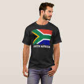 vlag Zuid-Afrika: Zuid-Afrikaanse vlag T-shirt (Voorkant volledig)