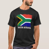 vlag Zuid-Afrika: Zuid-Afrikaanse vlag T-shirt (Voorkant)