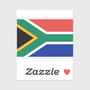 Vlag Zuid-Afrikaanse Sticker
