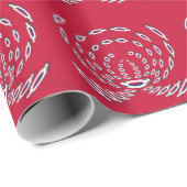 vlag Zuid-Korea Polka Dot Cadeaupapier (Rol Hoek)