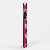 vlag Zuid-Korea PolkaDot Case-Mate iPhone Case (Achterkant/rechts)