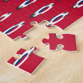 vlag Zuid-Korea PolkaDot Legpuzzel (Zijkant)