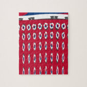 vlag Zuid-Korea PolkaDot Legpuzzel (Verticaal)