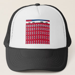 vlag Zuid-Korea PolkaDot Trucker Pet