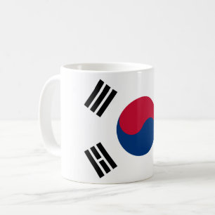 Vlag Zuid-Korea (Zuid-Korea) Koffiemok