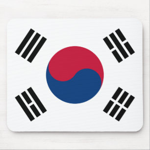Vlag Zuid-Korea (Zuid-Korea) Muismat