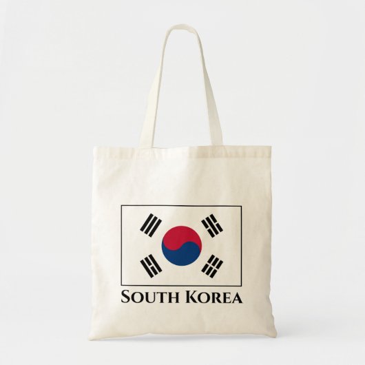 Vlag Zuid-Korea (Zuid-Korea) Tote Bag (Voorkant)