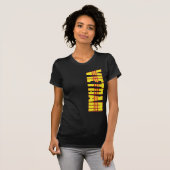 Vlag Zuid-Vietnam T-shirt (Voorkant volledig)