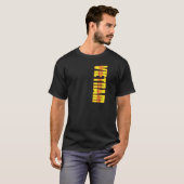 Vlag Zuid-Vietnam T-shirt (Voorkant volledig)