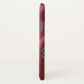 Vlag zwaaien van Servië - Case-Mate iPhone Case (Achterkant / rechts)