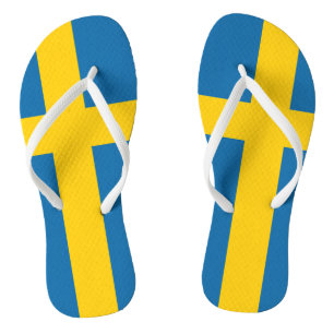Vlag Zweden Teenslippers