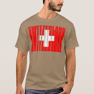 Vlag Zwitserland1 T-shirt
