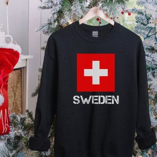 Vlag Zwitserland of Zweden? Is het niet hetzelfde? T-shirt
