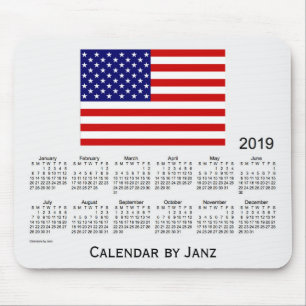 Vlagagenda VS 2019 van de Janz-Muismat Muismat