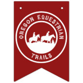 Vlagbanner voor werkpartijen vlaggetjes (Eerste vlag)