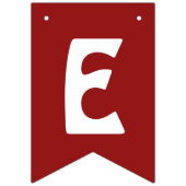 Vlagbanner voor werkpartijen vlaggetjes (Derde vlag)