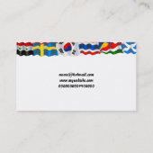 Vlagbehangselpapier, Jouw naam hier Visitekaartje (Achterkant)