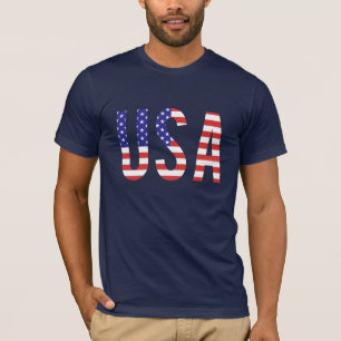 Vlagbrieven VS - Verenigde Staten van Amerika T-shirt
