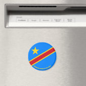 Vlagcharming Democratische Republiek Congo Magneet (Insitu (Vaatwasser))