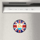 Vlagcirkel van de Anguilla-kwaliteit Magneet (Insitu (Vaatwasser))