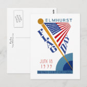 Vlagendag Briefkaart (Voorkant / Achterkant)