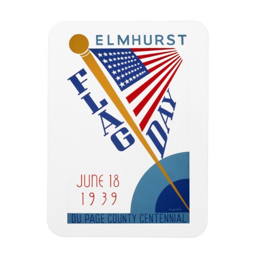 Vlagendag Magneet (Verticaal)