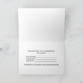 Vlagendag partijuitnodiging, patriottische feestda (Binnen)