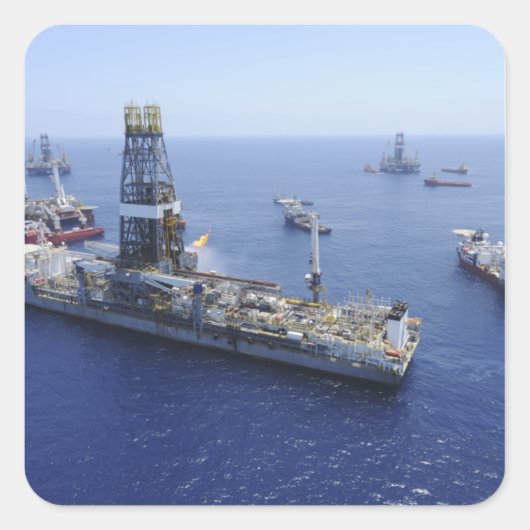 Vlagende vluchtuitvoeringen uitgevoerd door het dr vierkante sticker (Voorkant)