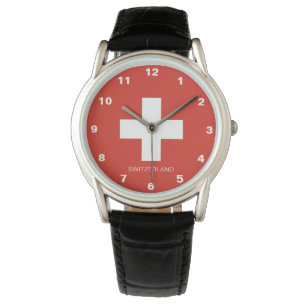 Vlagendienst Zwitserland Horloge