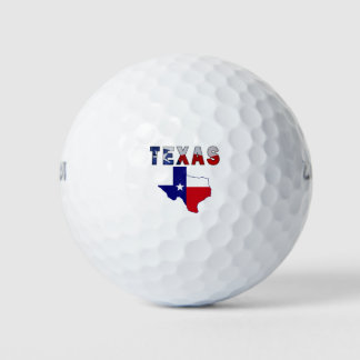 Vlagenkaart met Texas Golfballen