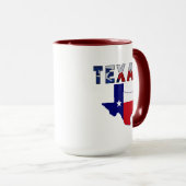 Vlagenkaart met Texas Mok (Voorkant rechts)