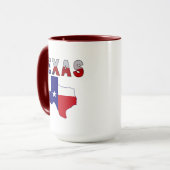 Vlagenkaart met Texas Mok (Voorkant links)