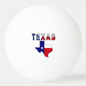 Vlagenkaart met Texas Pingpongbal (Achterkant)
