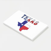 Vlagenkaart met Texas Post-it® Notes (Schuin)