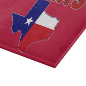 Vlagenkaart met Texas Snijplank (Hoek)