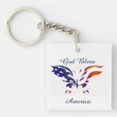 Vlagenvlinder Sleutelhanger (voorkant)