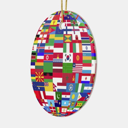 Vlagenwereld Keramisch Ornament (Links)