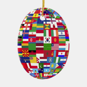 Vlagenwereld Keramisch Ornament