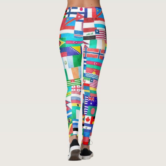 Vlagenwereld Leggings (Achterkant)