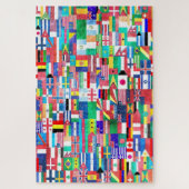 Vlagenwereld Legpuzzel (Verticaal)