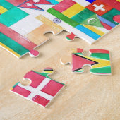 Vlagenwereld Legpuzzel (Zijkant)