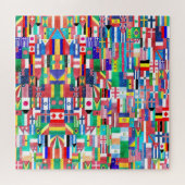 Vlagenwereld Legpuzzel (Horizontaal)