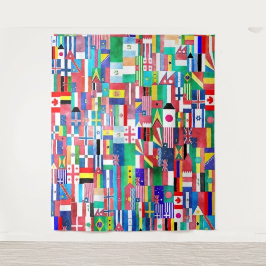 Vlagenwereld Wandkleed (Voorkant)