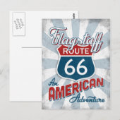 Vlagersroute 66 -Amerika Arizona Briefkaart (Voorkant / Achterkant)